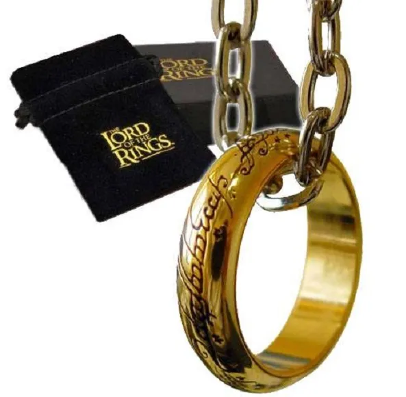 LORD OF THE RINGS REPLICA 1/1 RING THE ONE RING (GOLD PLATED)